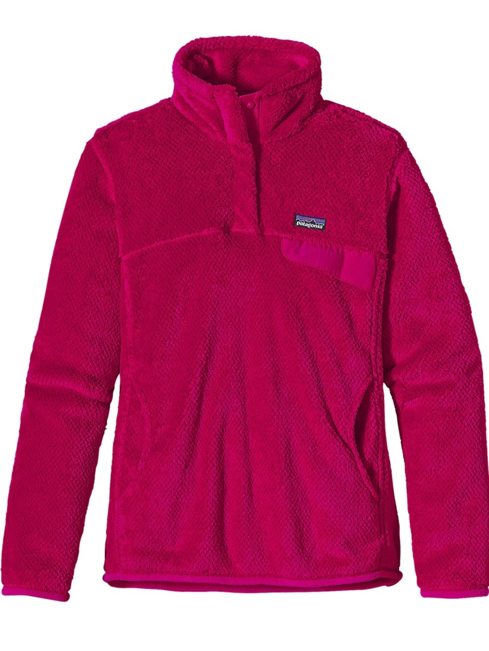 Patagonia Re-Tool Snap-T Pullover Jeweled Berry Pink Size Medium